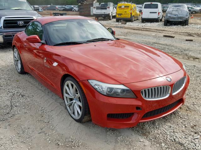 WBALM7C57BE383150 - 2011 BMW Z4 SDRIVE3 RED photo 1