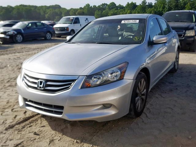 1HGCP3F83CA016684 - 2012 HONDA ACCORD EXL SILVER photo 2