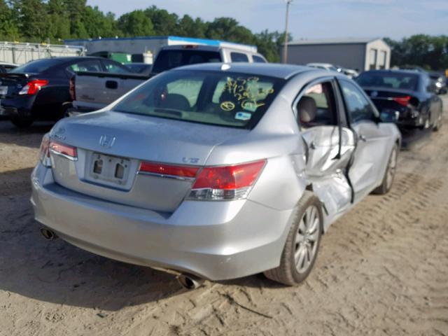 1HGCP3F83CA016684 - 2012 HONDA ACCORD EXL SILVER photo 4