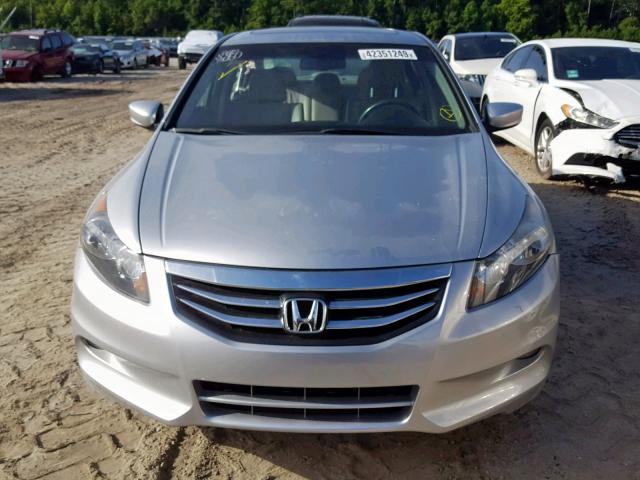 1HGCP3F83CA016684 - 2012 HONDA ACCORD EXL SILVER photo 9