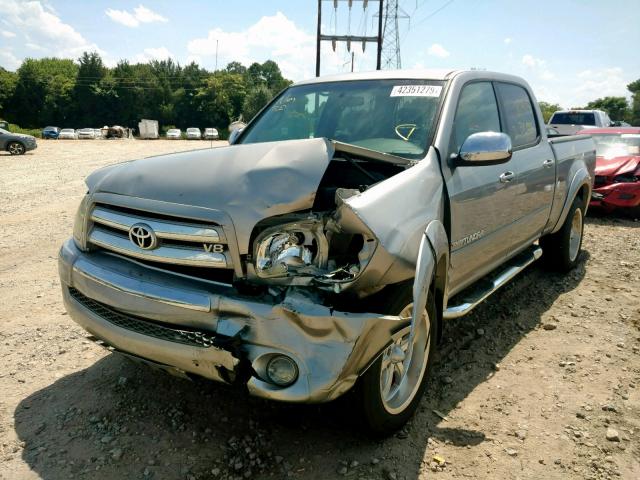 5TBDT44176S529530 - 2006 TOYOTA TUNDRA DOU SILVER photo 2