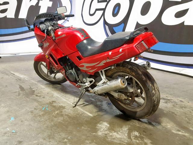 JKAEXMF107DA37462 - 2007 KAWASAKI EX250 F RED photo 3