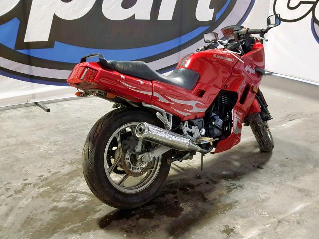 JKAEXMF107DA37462 - 2007 KAWASAKI EX250 F RED photo 4