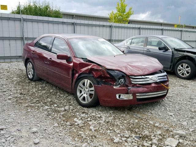 3FAHP08106R102098 - 2006 FORD FUSION SEL RED photo 1