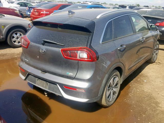 KNDCB3LC7J5123975 - 2018 KIA NIRO FE BROWN photo 4