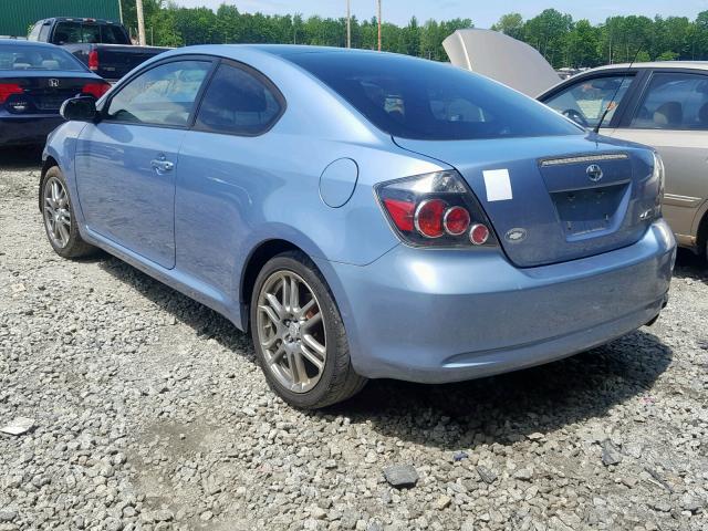 JTKDE167080255135 - 2008 TOYOTA SCION TC ლურჯი ფოტო 3