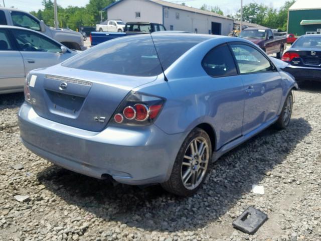 JTKDE167080255135 - 2008 TOYOTA SCION TC ლურჯი ფოტო 4