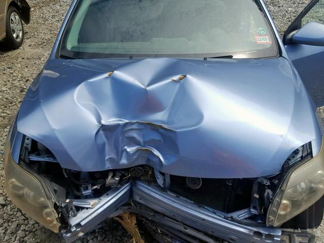 JTKDE167080255135 - 2008 TOYOTA SCION TC ლურჯი ფოტო 7