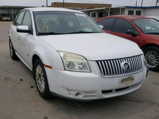 1MEHM40W78G612572 - 2008 MERCURY SABLE LUXU WHITE photo 1