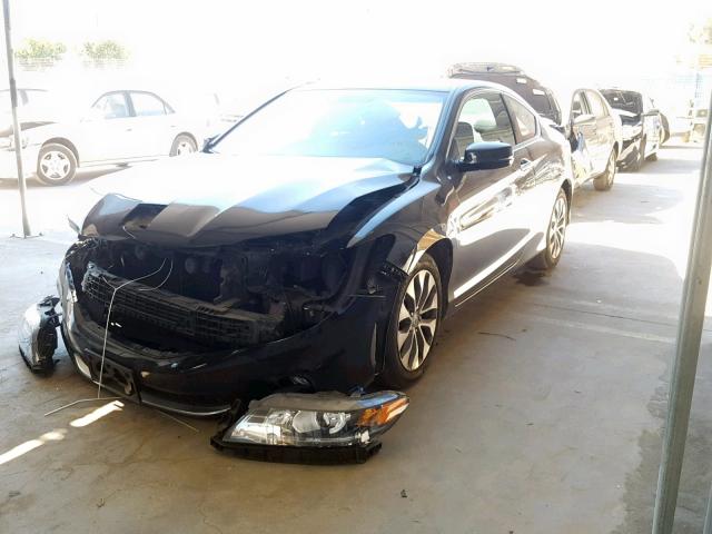 1HGCT1B88EA014552 - 2014 HONDA ACCORD EXL BLACK photo 2