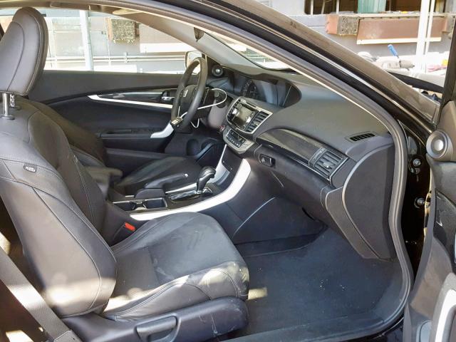 1HGCT1B88EA014552 - 2014 HONDA ACCORD EXL BLACK photo 5