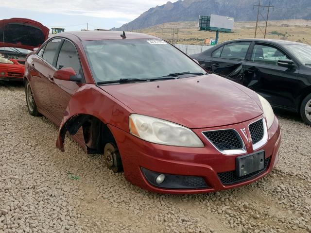 1G2ZK57K394231264 - 2009 PONTIAC G6 GT RED photo 1