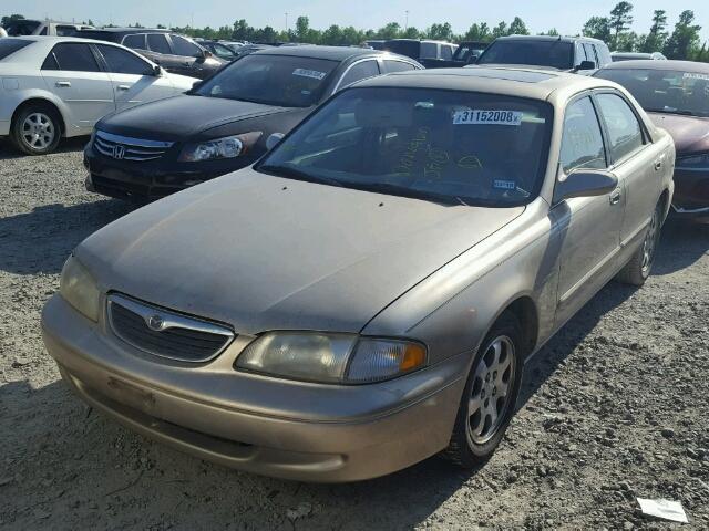 1YVGF22C8X5810581 - 1999 MAZDA 626 ES GOLD photo 2