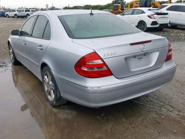 WDBUF56J56A978797 - 2006 MERCEDES-BENZ E 350 SILVER photo 3