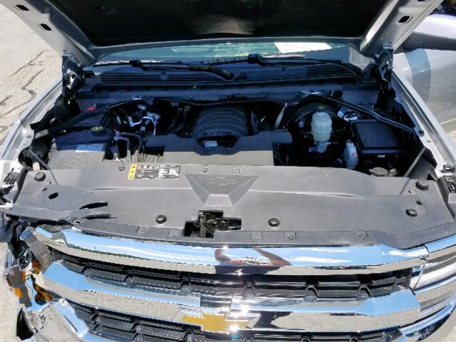 2GCVKPEC5K1112568 - 2019 CHEVROLET SILVERADO SILVER photo 7