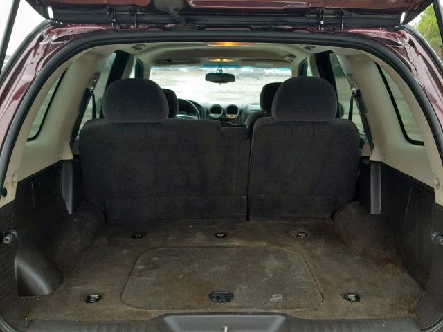 1GKDS13S662266090 - 2006 GMC ENVOY BURGUNDY photo 10