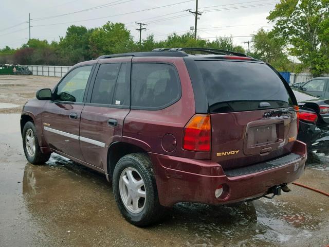 1GKDS13S662266090 - 2006 GMC ENVOY BURGUNDY photo 3