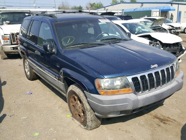 1J4GW58S3XC711842 - 1999 JEEP GRAND CHER BLUE photo 1