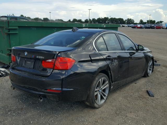 WBA3A9G52FNT09302 - 2015 BMW 335 I BLACK photo 4