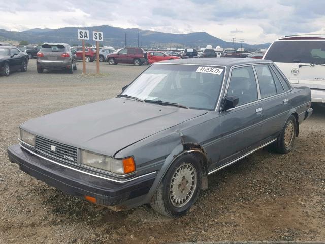 JT2MX73E5G0080590 - 1986 TOYOTA CRESSIDA L CHARCOAL photo 2