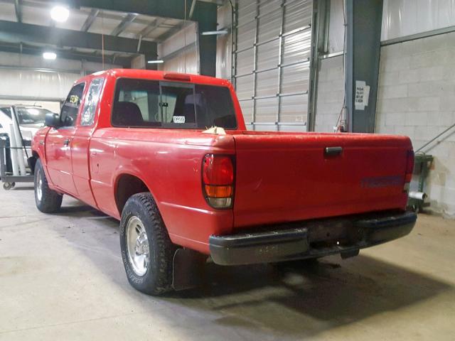 4F4CR16A1TTM20594 - 1996 MAZDA B2300 CAB RED photo 3