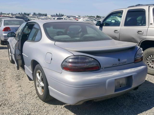 1G2WP12K0YF177557 - 2000 PONTIAC GRAND PRIX SILVER photo 3