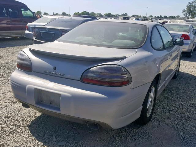 1G2WP12K0YF177557 - 2000 PONTIAC GRAND PRIX SILVER photo 4