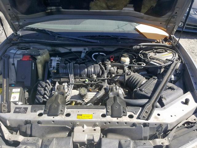1G2WP12K0YF177557 - 2000 PONTIAC GRAND PRIX SILVER photo 7