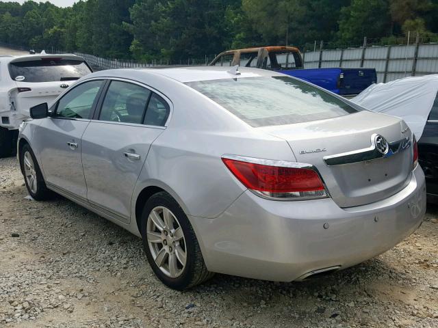 1G4GC5E39CF153849 - 2012 BUICK LACROSSE SILVER photo 3