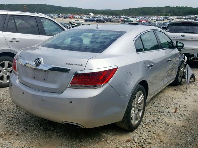 1G4GC5E39CF153849 - 2012 BUICK LACROSSE SILVER photo 4