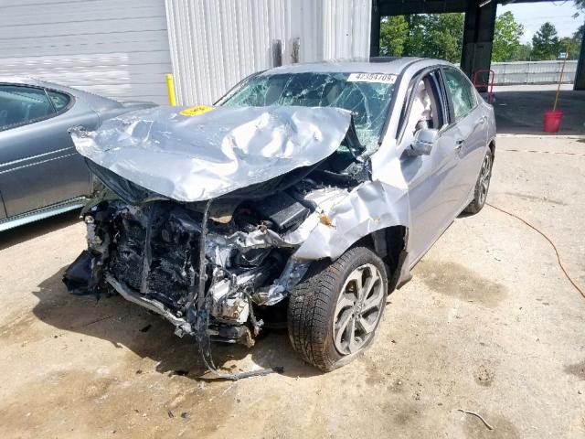 1HGCR2F90GA125414 - 2016 HONDA ACCORD EXL SILVER photo 2