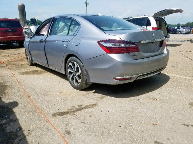 1HGCR2F90GA125414 - 2016 HONDA ACCORD EXL SILVER photo 3