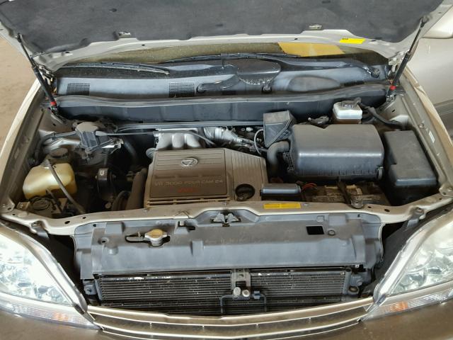 JTJGF10U510089486 - 2001 LEXUS RX 300 GRAY photo 7