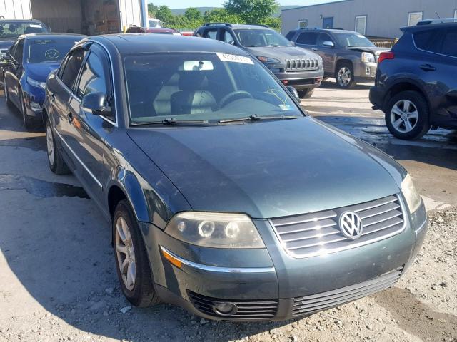 WVWPD63B84P251283 - 2004 VOLKSWAGEN PASSAT GLS GREEN photo 1