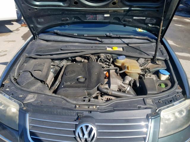 WVWPD63B84P251283 - 2004 VOLKSWAGEN PASSAT GLS GREEN photo 7