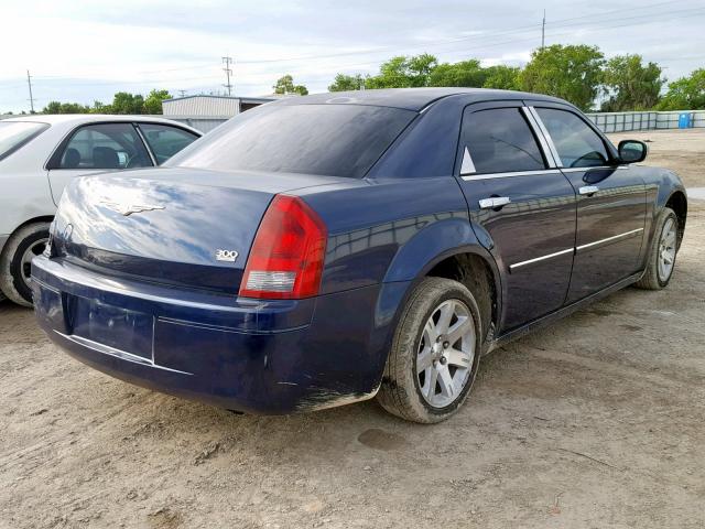 2C3KA53G16H423657 - 2006 CHRYSLER 300 TOURIN BLUE photo 4