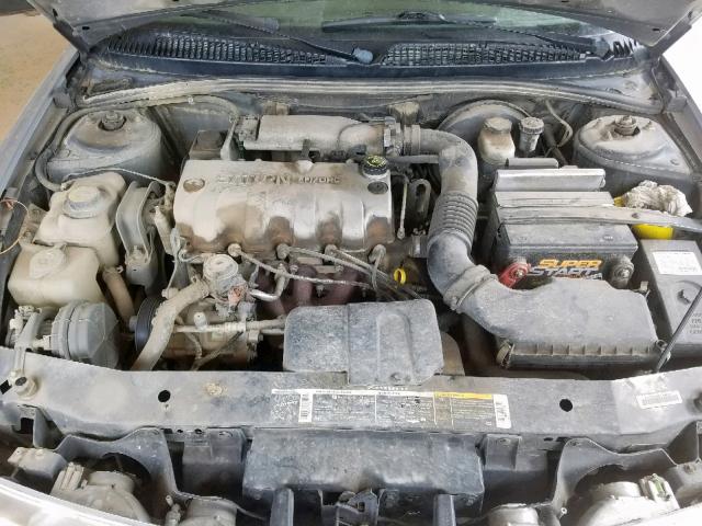 1G8ZF52832Z141515 - 2002 SATURN SL SILVER photo 7