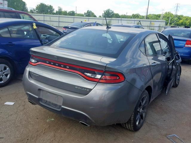 1C3CDFBA1DD308940 - 2013 DODGE DART SXT GRAY photo 4