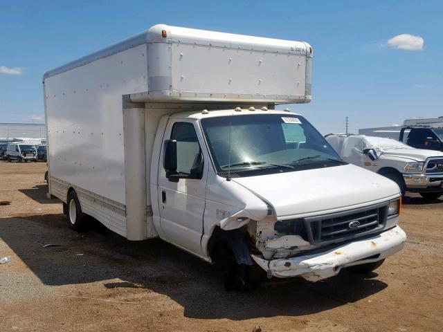 1FDXE45S86HA41483 - 2006 FORD E450 WHITE photo 1