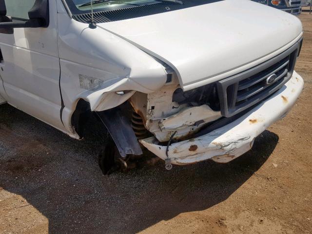 1FDXE45S86HA41483 - 2006 FORD E450 WHITE photo 9