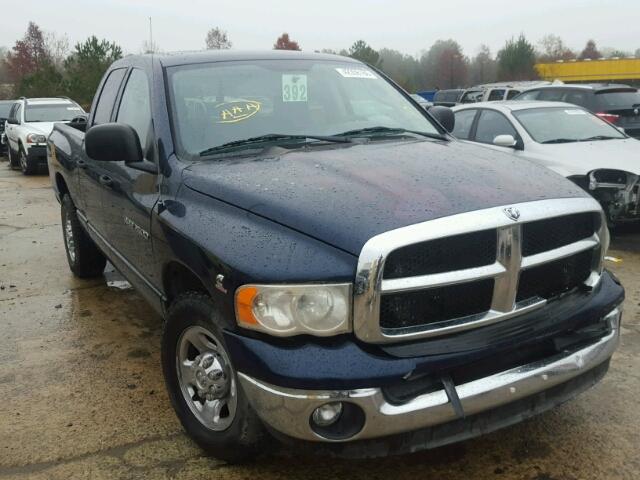 3D7KA28653G854899 - 2003 DODGE RAM 2500 S ლურჯი ფოტო 1