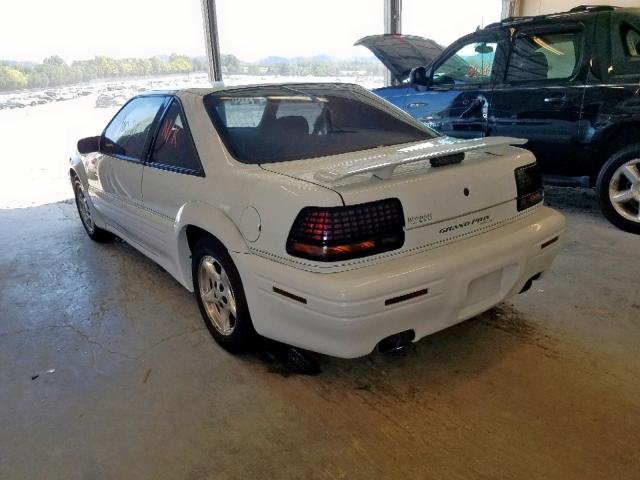 1G2WJ12M8TF255966 - 1996 PONTIAC GRAND PRIX WHITE photo 3
