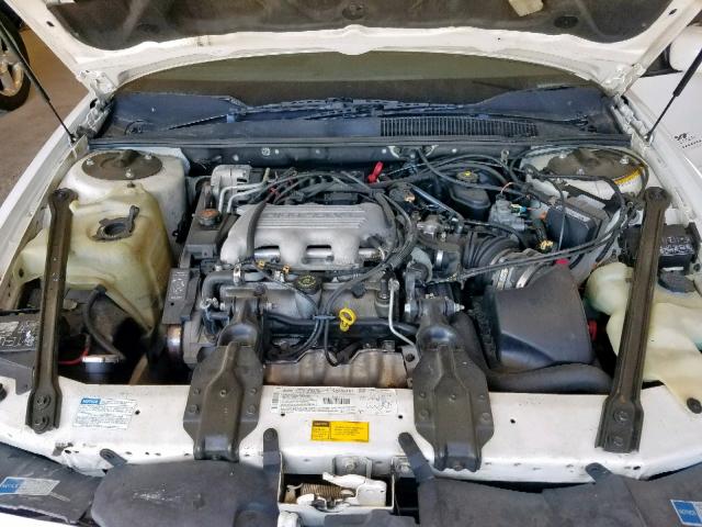 1G2WJ12M8TF255966 - 1996 PONTIAC GRAND PRIX WHITE photo 7