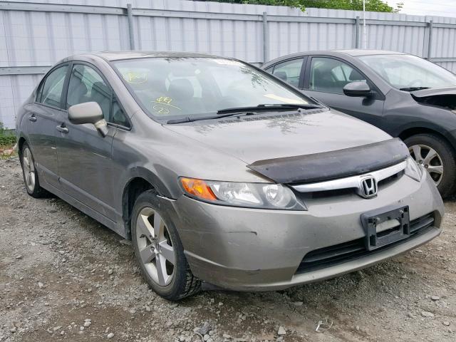 2HGFA15918H030279 - 2008 HONDA CIVIC EXL 灰色 照片 1