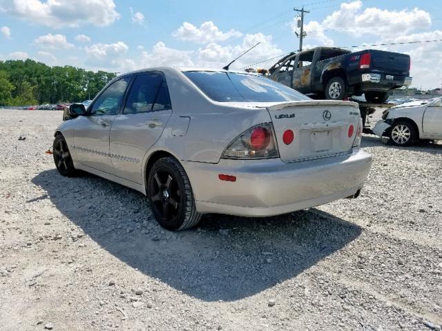 JTHBD192040088429 - 2004 LEXUS IS 300 CREAM photo 3