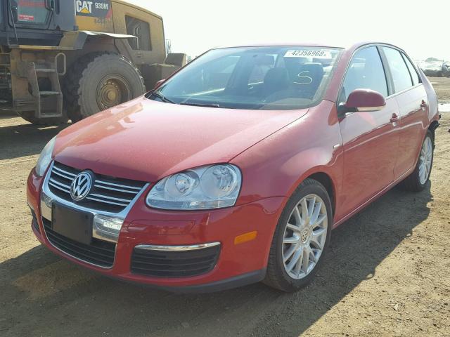 3VWRJ71K18M148774 - 2008 VOLKSWAGEN JETTA WOLF RED photo 2