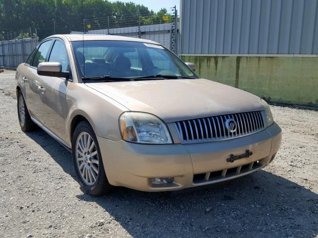 1MEHM42177G608540 - 2007 MERCURY MONTEGO PR TAN photo 1