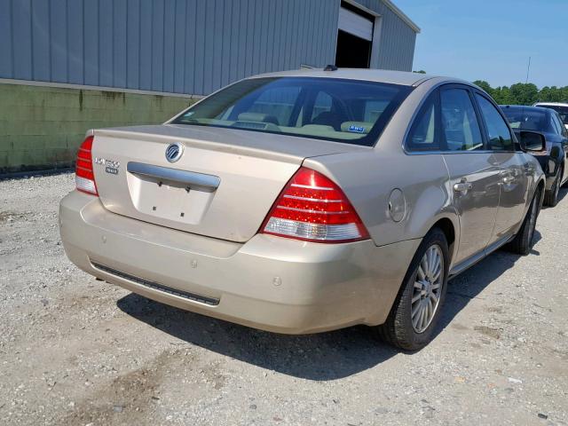 1MEHM42177G608540 - 2007 MERCURY MONTEGO PR TAN photo 4