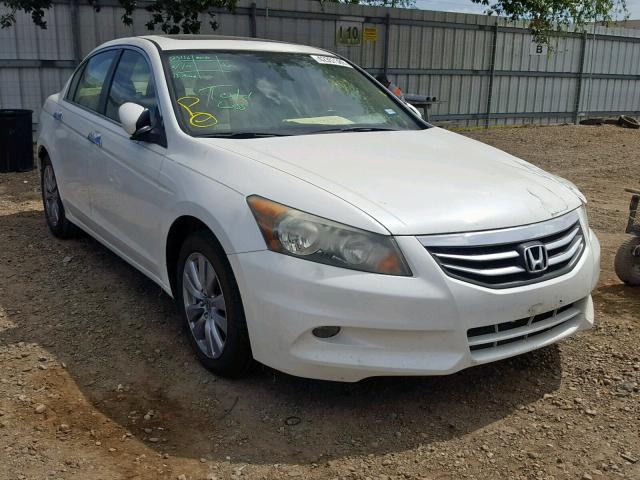 1HGCP3F88CA039118 - 2012 HONDA ACCORD EXL WHITE photo 1