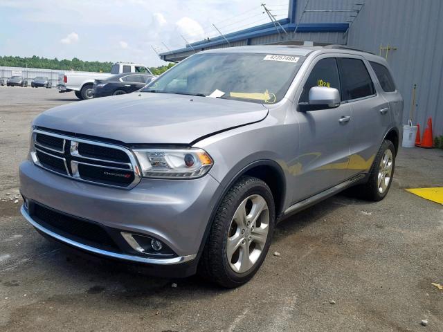 1C4RDJDGXEC411436 - 2014 DODGE DURANGO LI GRAY photo 2